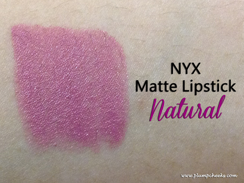 NYX Matte Lipstick in Natural Review